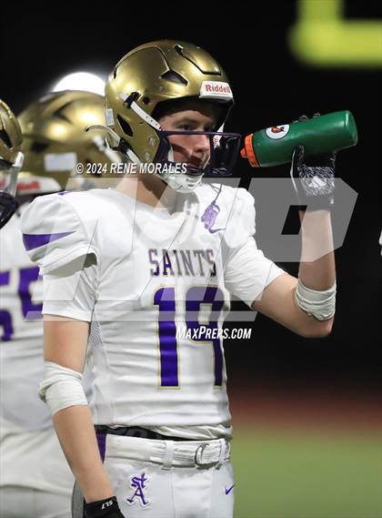 Thumbnail 2 in St. Augustine vs St. Pius X-St. Matthias Academy (CIF State Bowl Regional Final Div 4-A) photogallery.