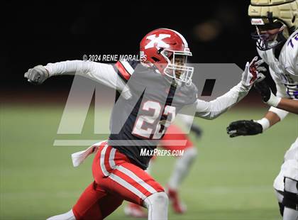 Thumbnail 1 in St. Augustine vs St. Pius X-St. Matthias Academy (CIF State Bowl Regional Final Div 4-A) photogallery.