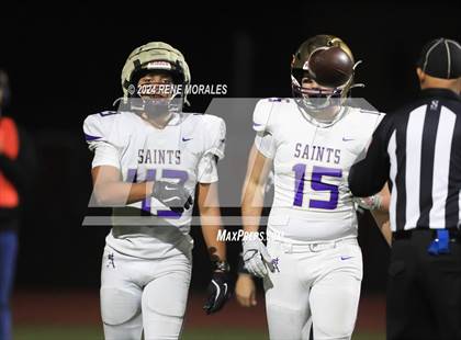 Thumbnail 3 in St. Augustine vs St. Pius X-St. Matthias Academy (CIF State Bowl Regional Final Div 4-A) photogallery.