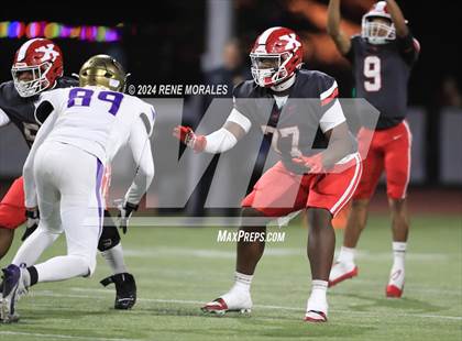 Thumbnail 1 in St. Augustine vs St. Pius X-St. Matthias Academy (CIF State Bowl Regional Final Div 4-A) photogallery.