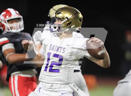 Thumbnail 3 in St. Augustine vs St. Pius X-St. Matthias Academy (CIF State Bowl Regional Final Div 4-A) photogallery.