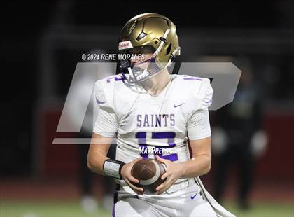 Thumbnail 2 in St. Augustine vs St. Pius X-St. Matthias Academy (CIF State Bowl Regional Final Div 4-A) photogallery.