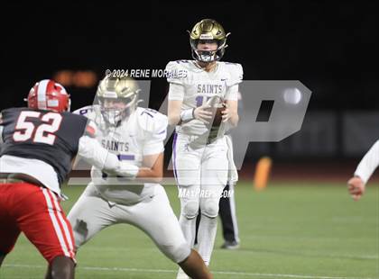 Thumbnail 1 in St. Augustine vs St. Pius X-St. Matthias Academy (CIF State Bowl Regional Final Div 4-A) photogallery.