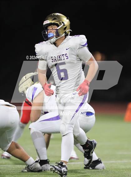 Thumbnail 3 in St. Augustine vs St. Pius X-St. Matthias Academy (CIF State Bowl Regional Final Div 4-A) photogallery.