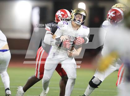 Thumbnail 1 in St. Augustine vs St. Pius X-St. Matthias Academy (CIF State Bowl Regional Final Div 4-A) photogallery.