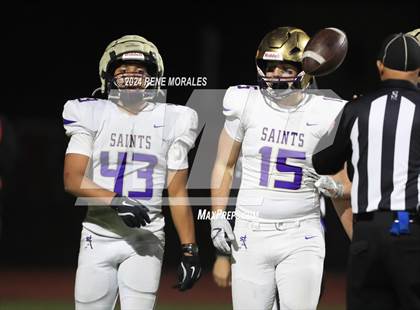 Thumbnail 1 in St. Augustine vs St. Pius X-St. Matthias Academy (CIF State Bowl Regional Final Div 4-A) photogallery.