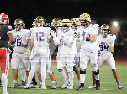 Thumbnail 2 in St. Augustine vs St. Pius X-St. Matthias Academy (CIF State Bowl Regional Final Div 4-A) photogallery.