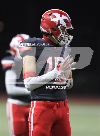 Thumbnail 3 in St. Augustine vs St. Pius X-St. Matthias Academy (CIF State Bowl Regional Final Div 4-A) photogallery.