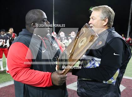 Thumbnail 1 in St. Augustine vs St. Pius X-St. Matthias Academy (CIF State Bowl Regional Final Div 4-A) photogallery.