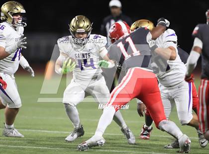 Thumbnail 2 in St. Augustine vs St. Pius X-St. Matthias Academy (CIF State Bowl Regional Final Div 4-A) photogallery.