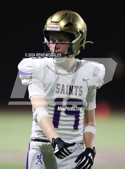 Thumbnail 2 in St. Augustine vs St. Pius X-St. Matthias Academy (CIF State Bowl Regional Final Div 4-A) photogallery.
