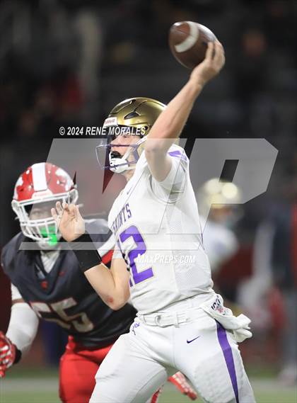 Thumbnail 1 in St. Augustine vs St. Pius X-St. Matthias Academy (CIF State Bowl Regional Final Div 4-A) photogallery.