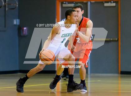 Thumbnail 3 in Cuero vs. Three Rivers (Karnes City Basketball Tournament) photogallery.