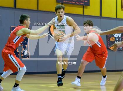 Thumbnail 3 in Cuero vs. Three Rivers (Karnes City Basketball Tournament) photogallery.