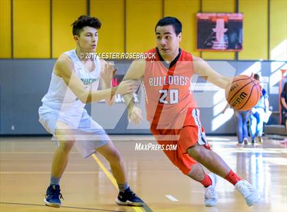 Thumbnail 1 in Cuero vs. Three Rivers (Karnes City Basketball Tournament) photogallery.