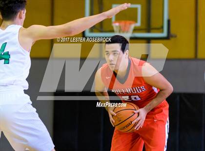 Thumbnail 2 in Cuero vs. Three Rivers (Karnes City Basketball Tournament) photogallery.