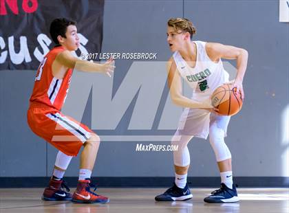 Thumbnail 2 in Cuero vs. Three Rivers (Karnes City Basketball Tournament) photogallery.