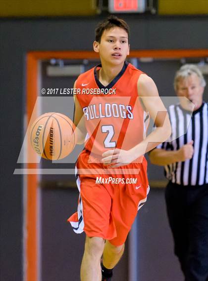 Thumbnail 3 in Cuero vs. Three Rivers (Karnes City Basketball Tournament) photogallery.