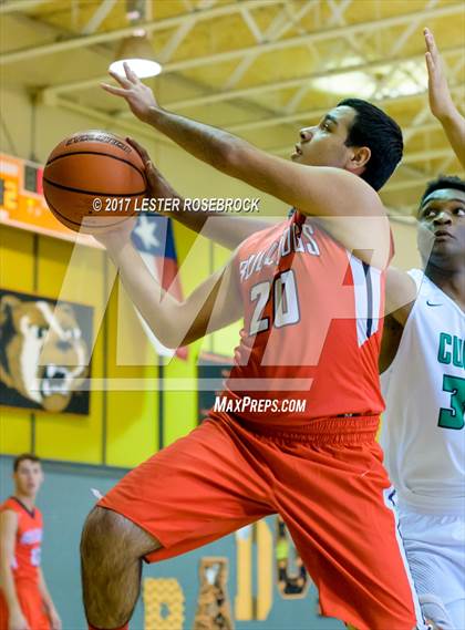Thumbnail 2 in Cuero vs. Three Rivers (Karnes City Basketball Tournament) photogallery.