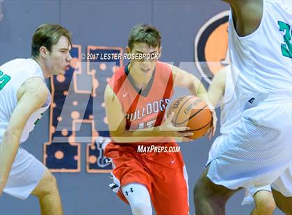 Thumbnail 1 in Cuero vs. Three Rivers (Karnes City Basketball Tournament) photogallery.