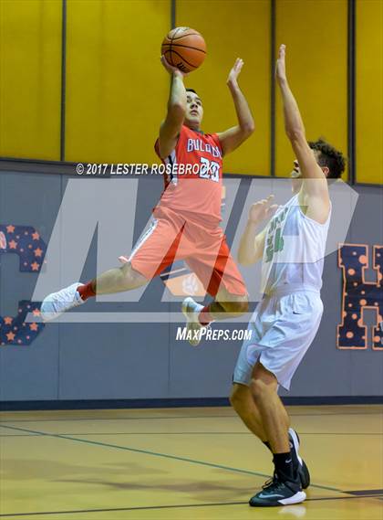 Thumbnail 2 in Cuero vs. Three Rivers (Karnes City Basketball Tournament) photogallery.