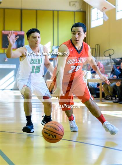 Thumbnail 2 in Cuero vs. Three Rivers (Karnes City Basketball Tournament) photogallery.