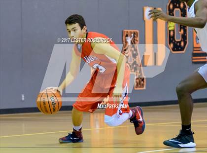 Thumbnail 3 in Cuero vs. Three Rivers (Karnes City Basketball Tournament) photogallery.