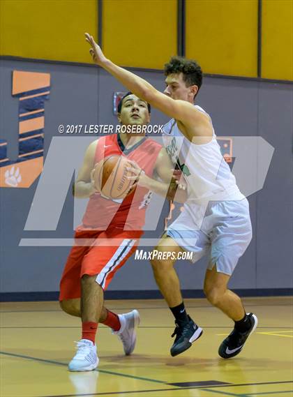 Thumbnail 1 in Cuero vs. Three Rivers (Karnes City Basketball Tournament) photogallery.
