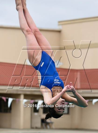 Thumbnail 1 in CIF SJS Girls Diving Championships photogallery.