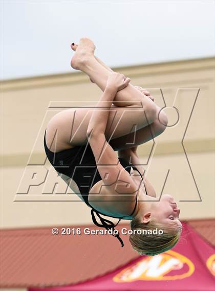 Thumbnail 1 in CIF SJS Girls Diving Championships photogallery.