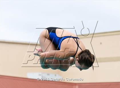 Thumbnail 2 in CIF SJS Girls Diving Championships photogallery.