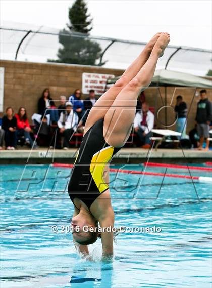 Thumbnail 1 in CIF SJS Girls Diving Championships photogallery.