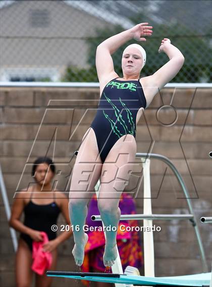 Thumbnail 1 in CIF SJS Girls Diving Championships photogallery.