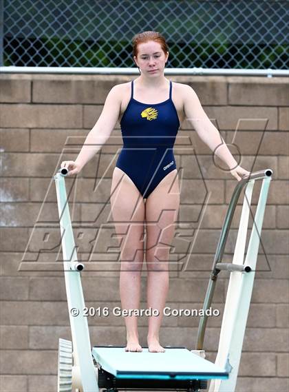 Thumbnail 1 in CIF SJS Girls Diving Championships photogallery.