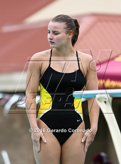 Thumbnail 1 in CIF SJS Girls Diving Championships photogallery.