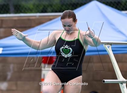 Thumbnail 3 in CIF SJS Girls Diving Championships photogallery.
