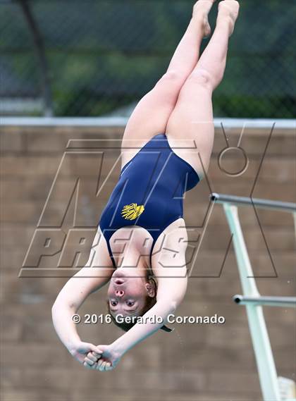 Thumbnail 1 in CIF SJS Girls Diving Championships photogallery.