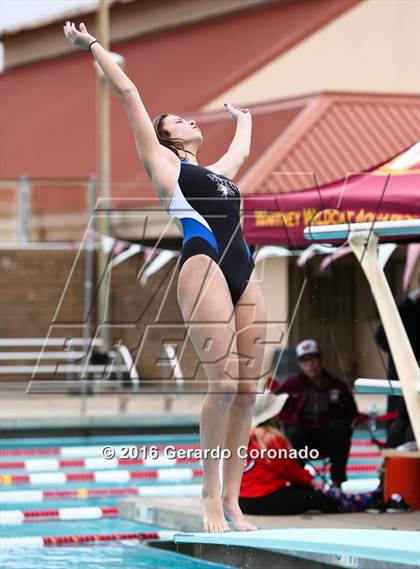 Thumbnail 1 in CIF SJS Girls Diving Championships photogallery.