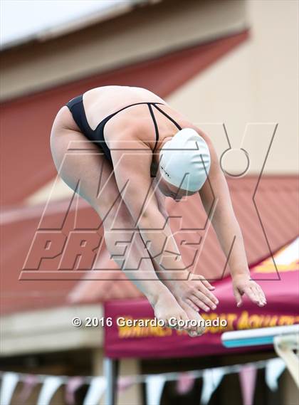 Thumbnail 1 in CIF SJS Girls Diving Championships photogallery.