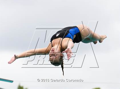 Thumbnail 1 in CIF SJS Girls Diving Championships photogallery.