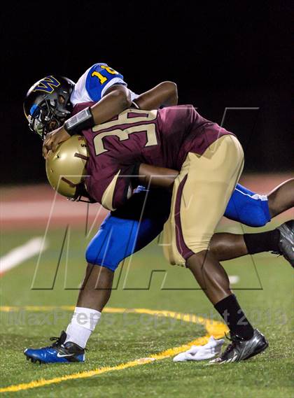 Thumbnail 1 in Douglass vs. Wise (Prince George’s Pigskin Classic)  photogallery.
