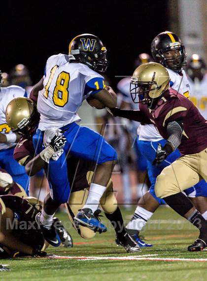 Thumbnail 2 in Douglass vs. Wise (Prince George’s Pigskin Classic)  photogallery.