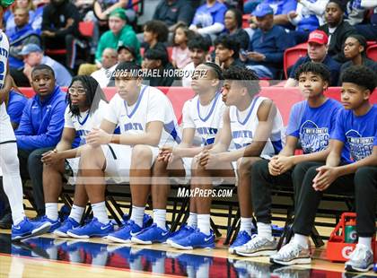 Thumbnail 1 in North Crowley vs. Allen (UIL 6A D1 Boys Basketball Regional Semi) photogallery.