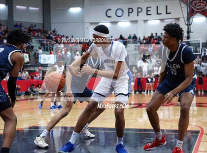 Thumbnail 3 in North Crowley vs. Allen (UIL 6A D1 Boys Basketball Regional Semi) photogallery.