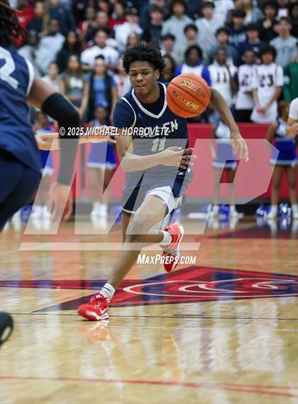 Thumbnail 2 in North Crowley vs. Allen (UIL 6A D1 Boys Basketball Regional Semi) photogallery.