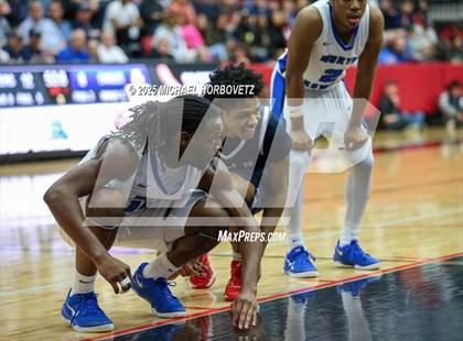 Thumbnail 2 in North Crowley vs. Allen (UIL 6A D1 Boys Basketball Regional Semi) photogallery.