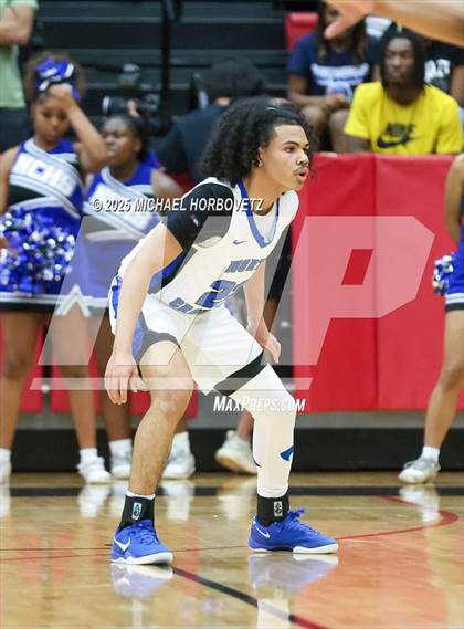 Thumbnail 1 in North Crowley vs. Allen (UIL 6A D1 Boys Basketball Regional Semi) photogallery.