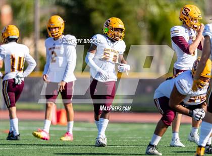Thumbnail 1 in Simi Valley (Intrasqaud Scrimmage) 03/13/2021 photogallery.