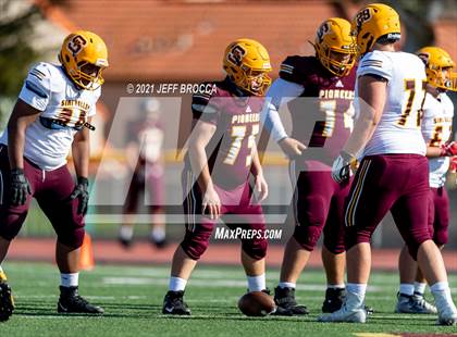 Thumbnail 2 in Simi Valley (Intrasqaud Scrimmage) 03/13/2021 photogallery.