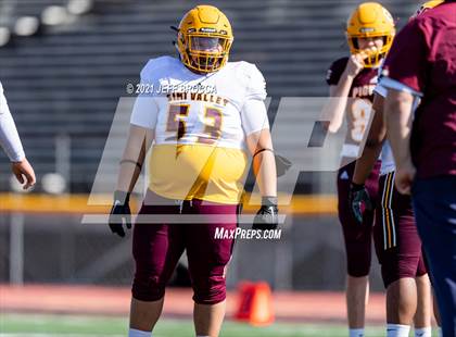 Thumbnail 1 in Simi Valley (Intrasqaud Scrimmage) 03/13/2021 photogallery.